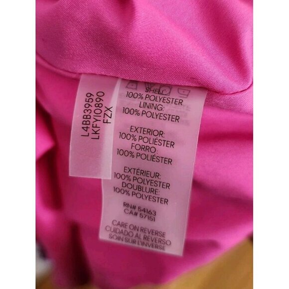 NWT Karl Lagerfeld Paris Women's Multicolored Pleated-Skirt Dress Size 6 - Picture 7 of 8